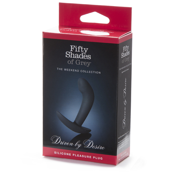 Fifty Shades of Grey Driven by Desire 矽膠後庭塞 黑色-SING DR