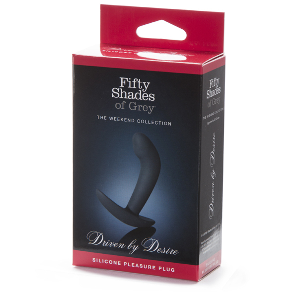 Fifty Shades of Grey Driven by Desire 矽膠後庭塞 黑色-SING DR