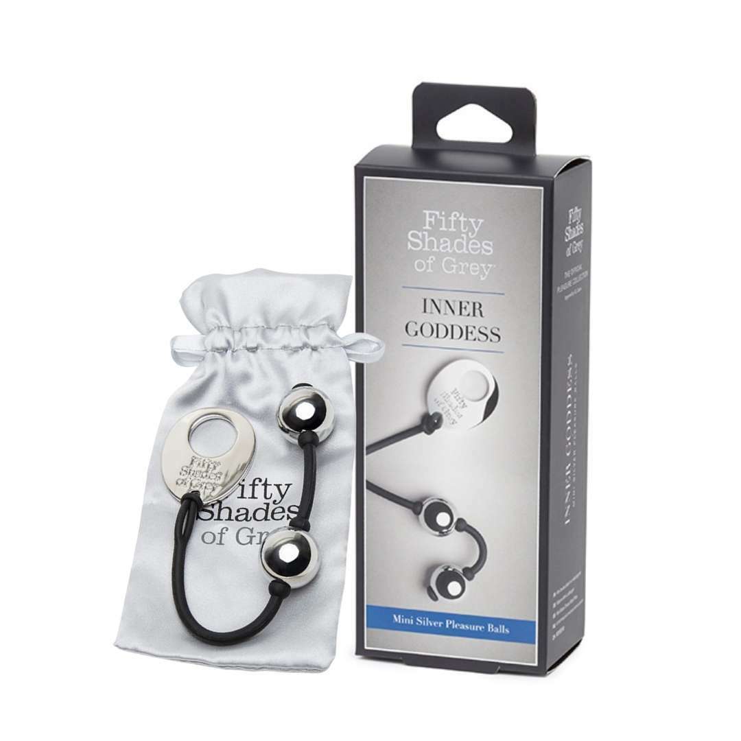 Fifty Shades of Grey 迷你銀色金屬縮陰球 85g-SING DR