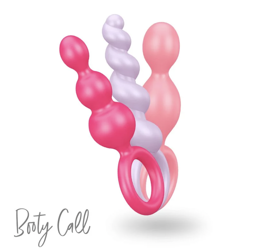 Satisfyer Booty Call 初階版 後庭塞套裝-SING DR