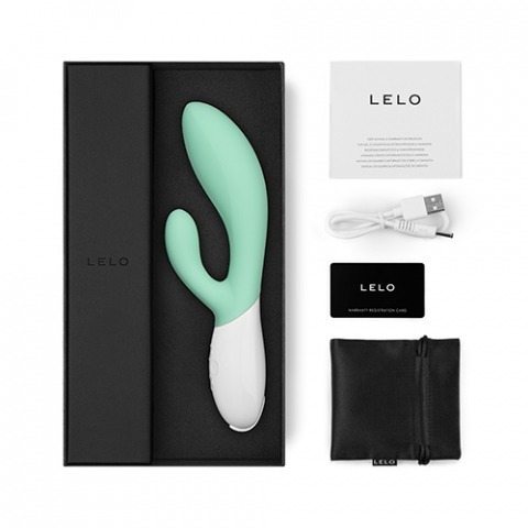 LELO Ina 3 矽膠雙頭震動按摩棒，內外刺激，人體工學設計，持久電池續航，極致快感體驗。