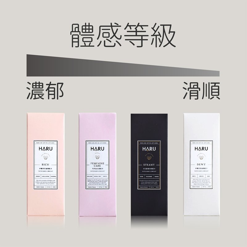 HARU: Travel Kit 潤滑液隨身套裝 3支裝 (2022新版)-SING DR