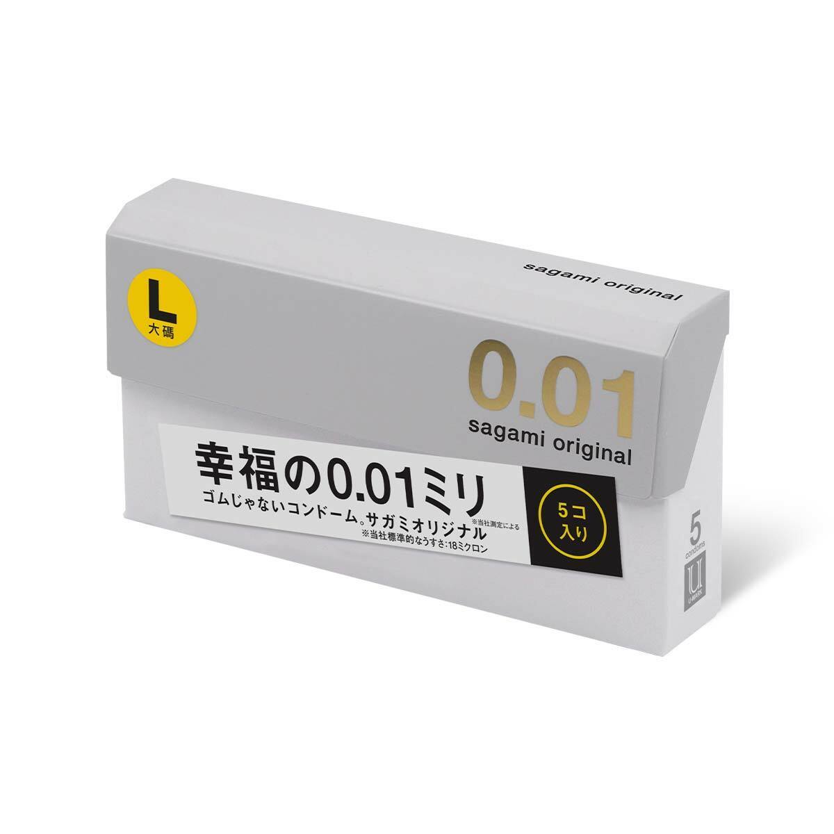 Sagami 相模原創 0.01 大碼 PU 安全套-SING DR