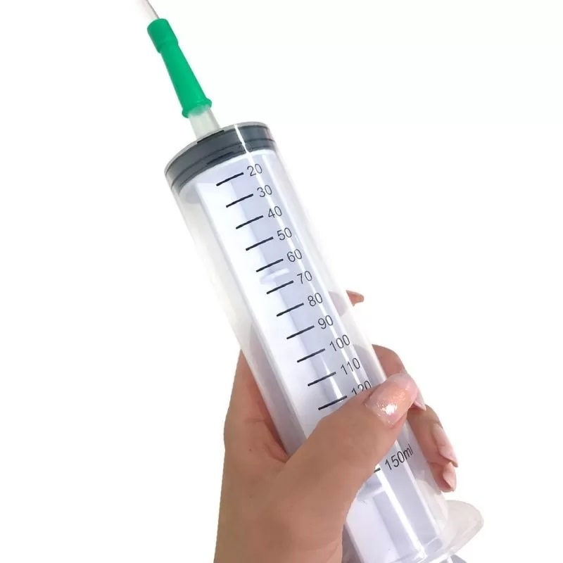 A-One Medy No.10 針筒注射器連膠管 150ml-SING DR