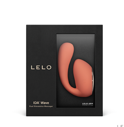 LELO IDA Wave 智能震動器，10 種震動模式，APP 遠程操控，模擬手指按摩 G 點，USB 充電，柔軟矽膠材質。