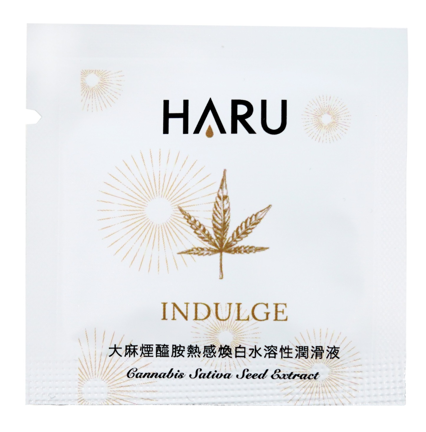 Haru Orgasm + indulge 草本隨身包潤滑液 6片裝-SING DR