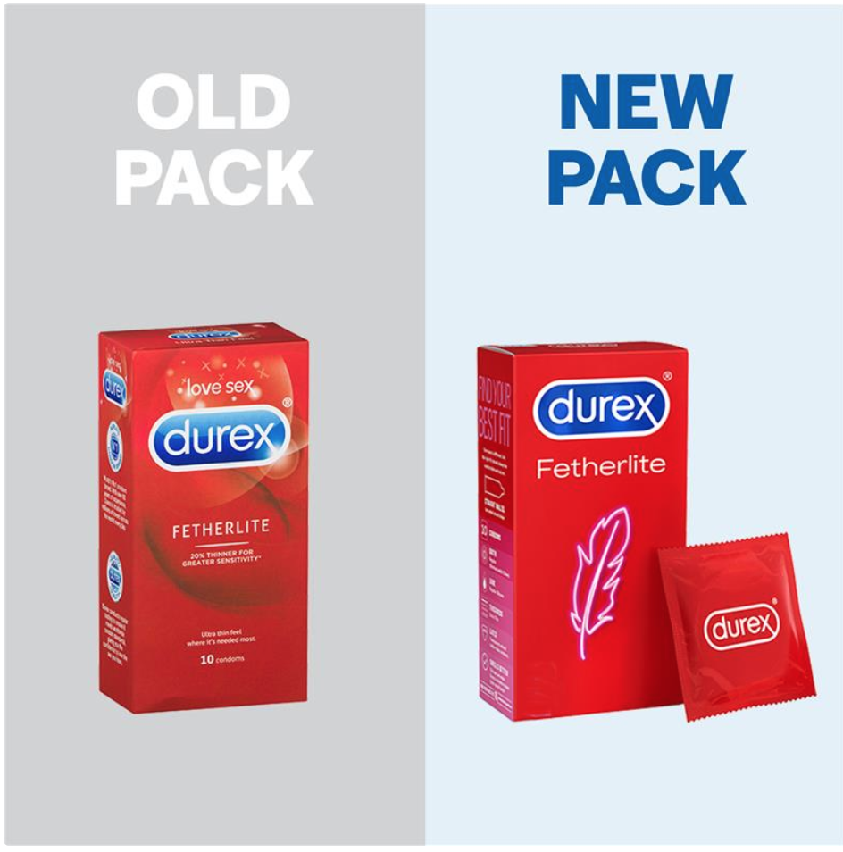 Durex 杜蕾斯 Invisible Regular Fit 超薄裝更薄型 10片裝 乳膠安全套-SING DR