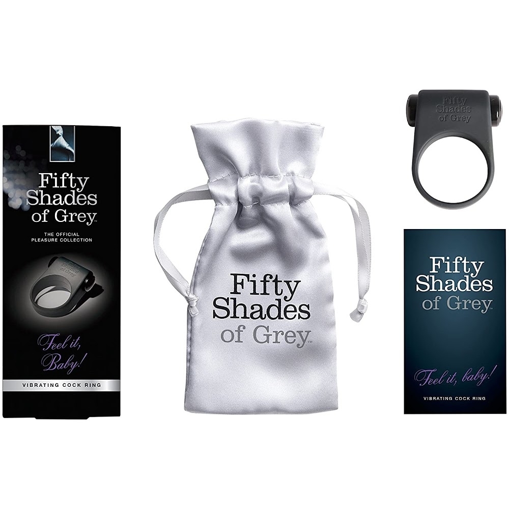 Fifty Shades of Grey Feel It 陰莖震動環-SING DR