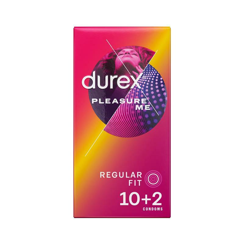 Durex 杜蕾斯 Pleasure Me 凸點乳膠安全套 10片裝-SING DR