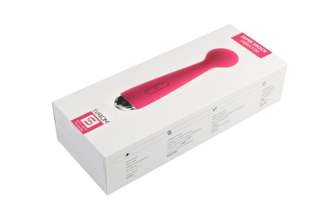 Svakom Mini Emma 智能模式 震動AV棒 粉紅色-SING DR