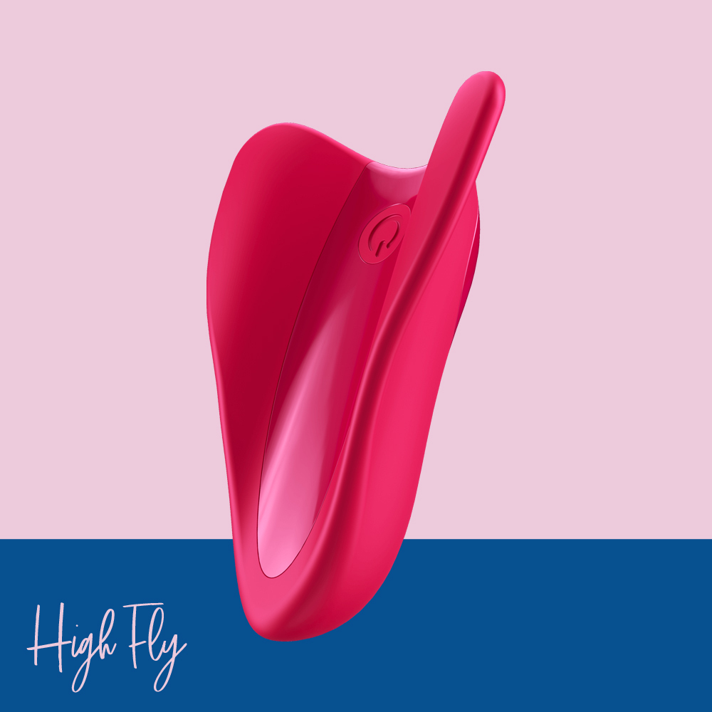 Satisfyer High Fly 手指震動器 紅色-SING DR