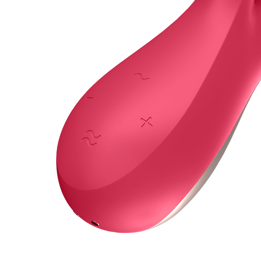 Satisfyer Mono Flex 手機遙控雙頭震動棒-SING DR