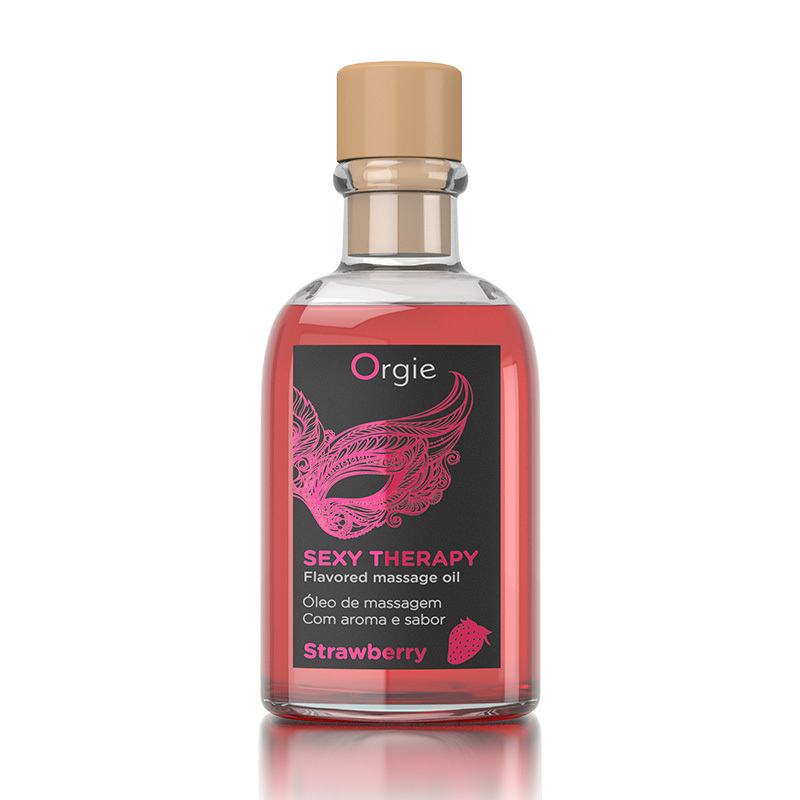 Orgie 唇部可食用熱感按摩油 士多啤梨味-SING DR