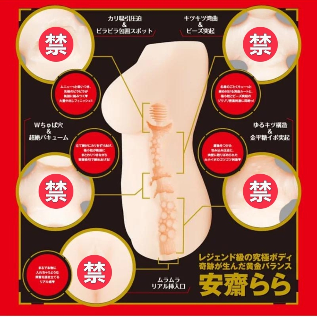 EXE Japanese Real Hole SUPER-BODY 安齋拉拉 女優名器飛機杯