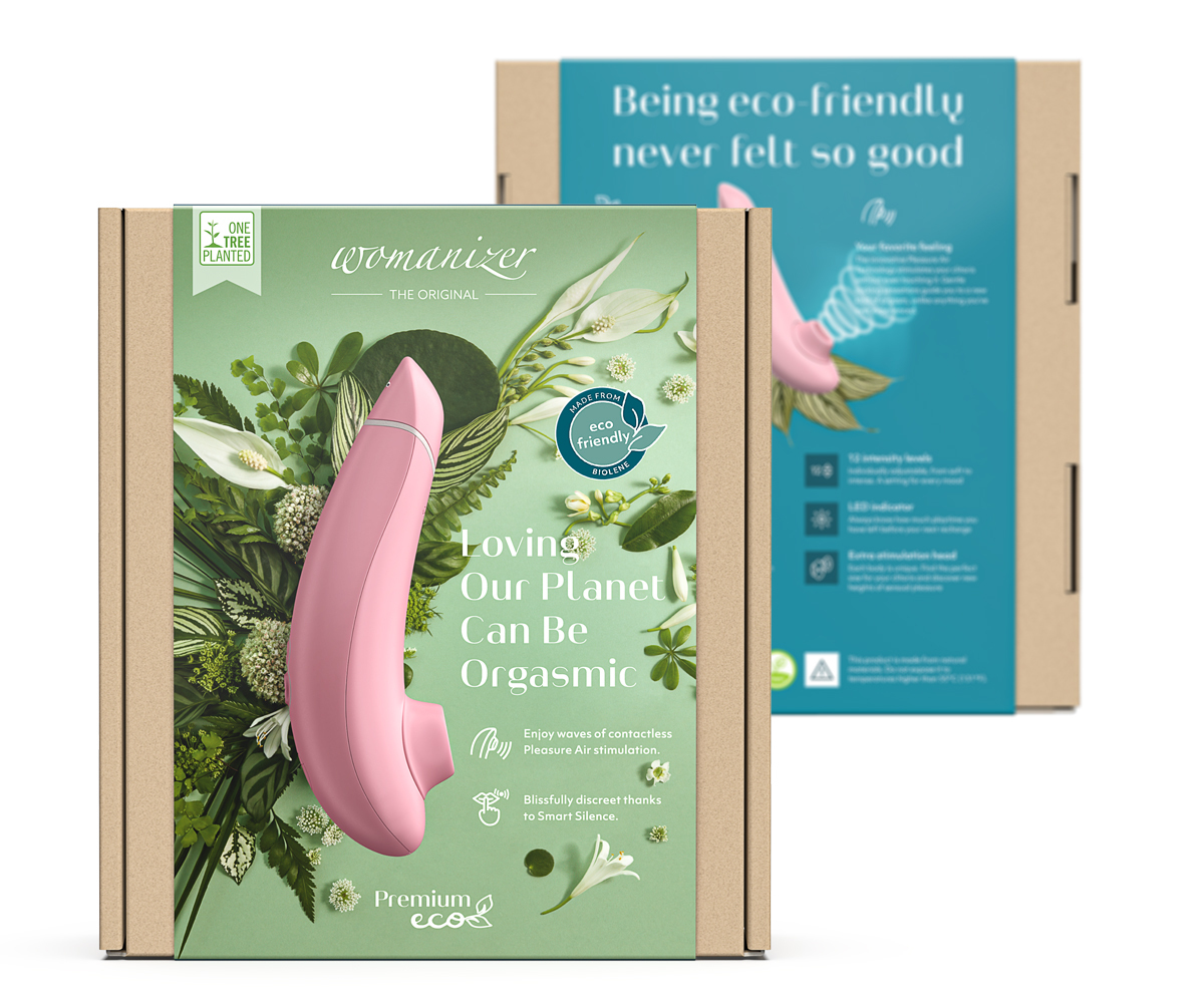 Womanizer Premium eco 環保陰蒂吸啜器 粉紅色-SING DR