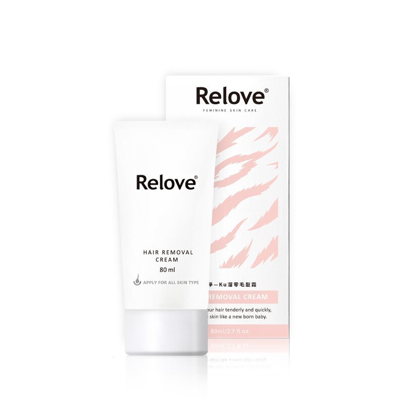 Relove 瞬淨 Ku溜零毛髮霜 80ml
