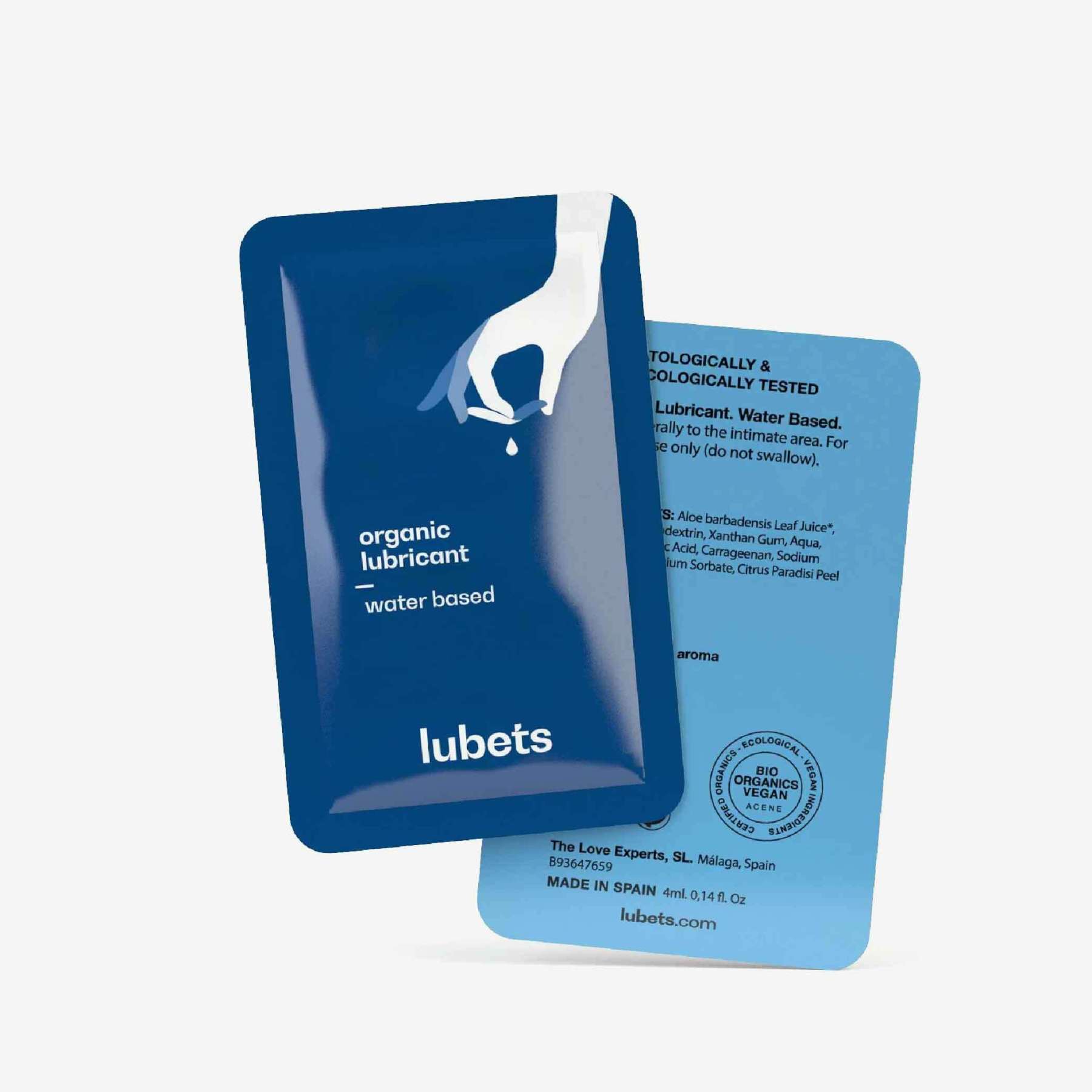 Lubets 水性潤滑液 10 片裝，質感絲滑，低敏 pH 親膚，添加蘆薈與透明質酸，呵護敏感肌膚，提升性愛體驗。