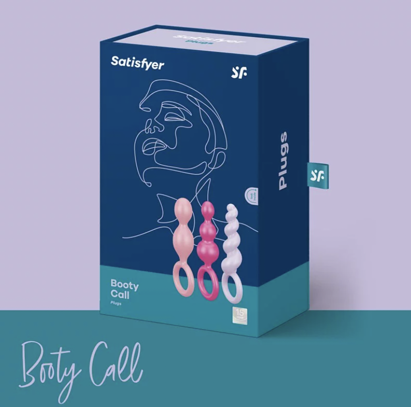 Satisfyer Booty Call 初階版 後庭塞套裝-SING DR