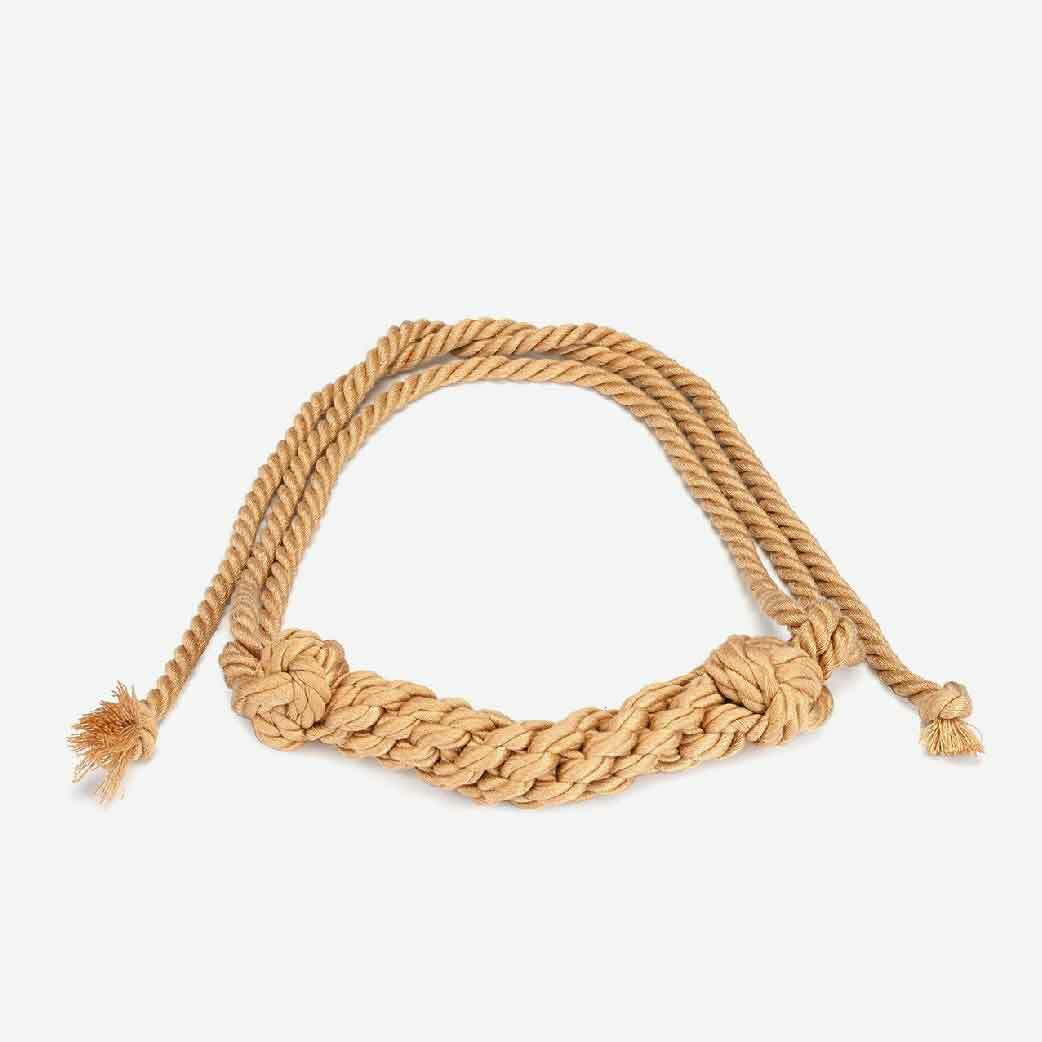 Liebe Seele Bound You II 麻製口塞，天然棉質，手工製作，適合BDSM愛好者，提供舒適束縛體驗。