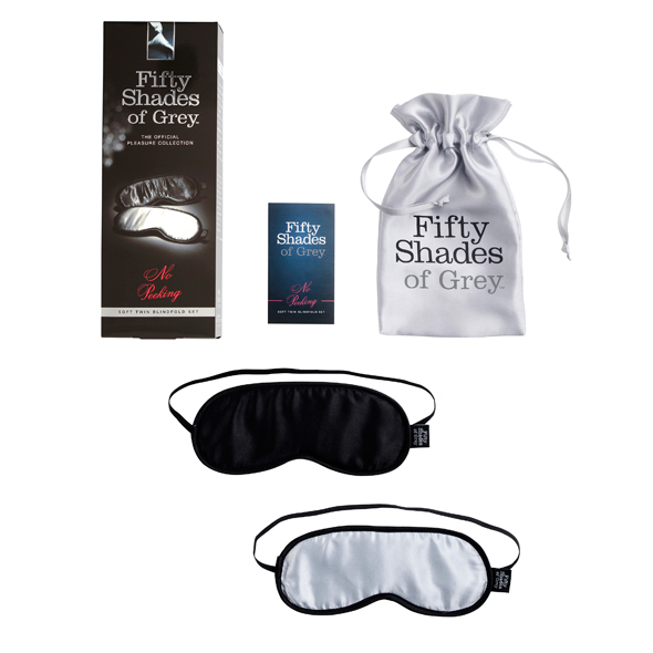 Fifty Shades of Grey 柔軟蒙眼罩 2個裝-SING DR