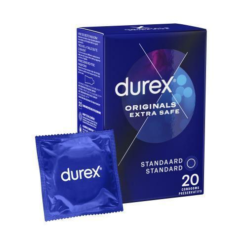 Durex 杜蕾斯 雙保險裝 (歐洲版) 乳膠安全套 20 片裝 (新舊包裝交替)-SING DR