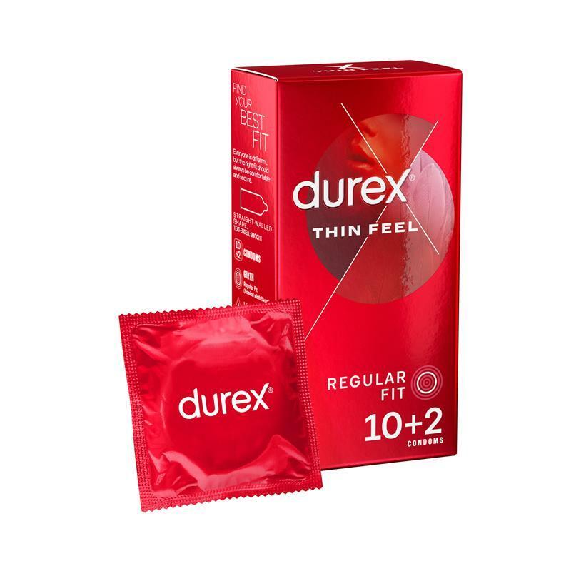 Durex 杜蕾斯 Fetherlite Thin Feel 超薄裝 乳膠安全套 10片裝-SING DR
