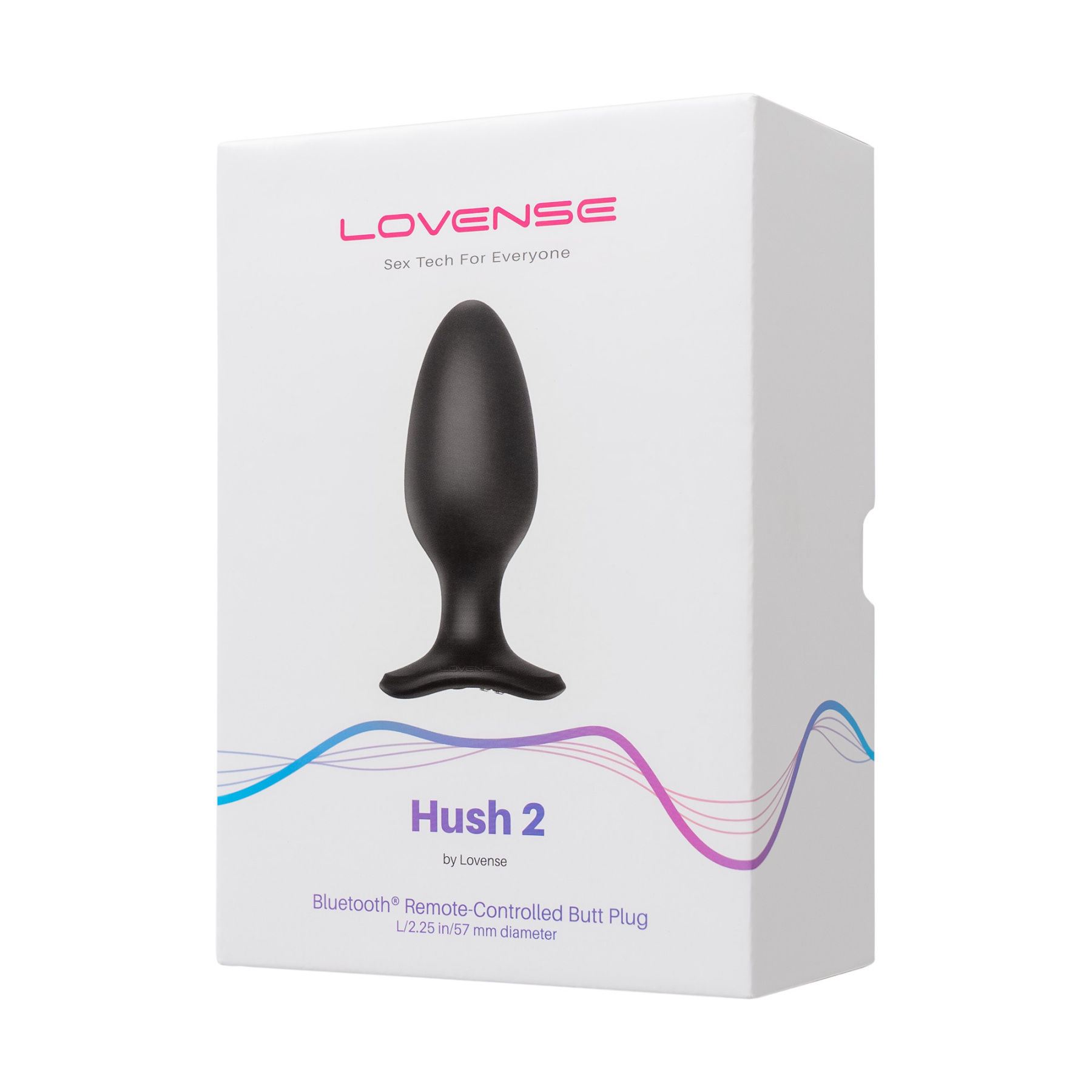 Lovense Hush 2 智能APP控制後庭震動肛塞 (4個尺寸)-SING DR