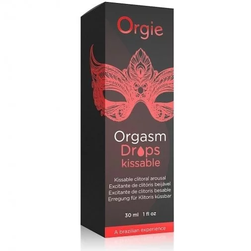 Orgie Orgasm Drops Kissable 可食用高潮液 30ml-SING DR