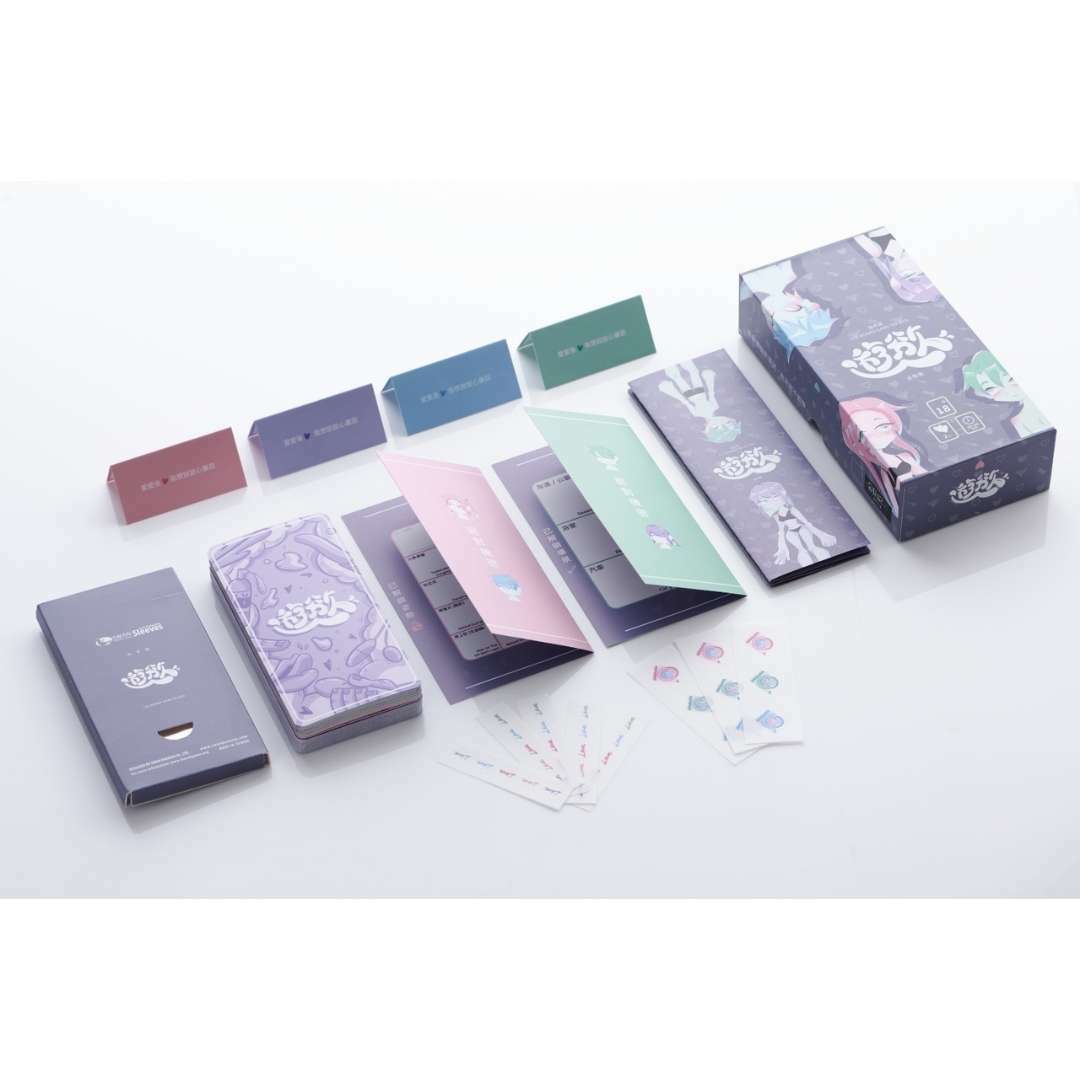 GINRO 《微床遊.遊慾》姿勢篇成人遊戲，精美硬盒包裝，適合情侶夫妻探索多樣性愛姿勢