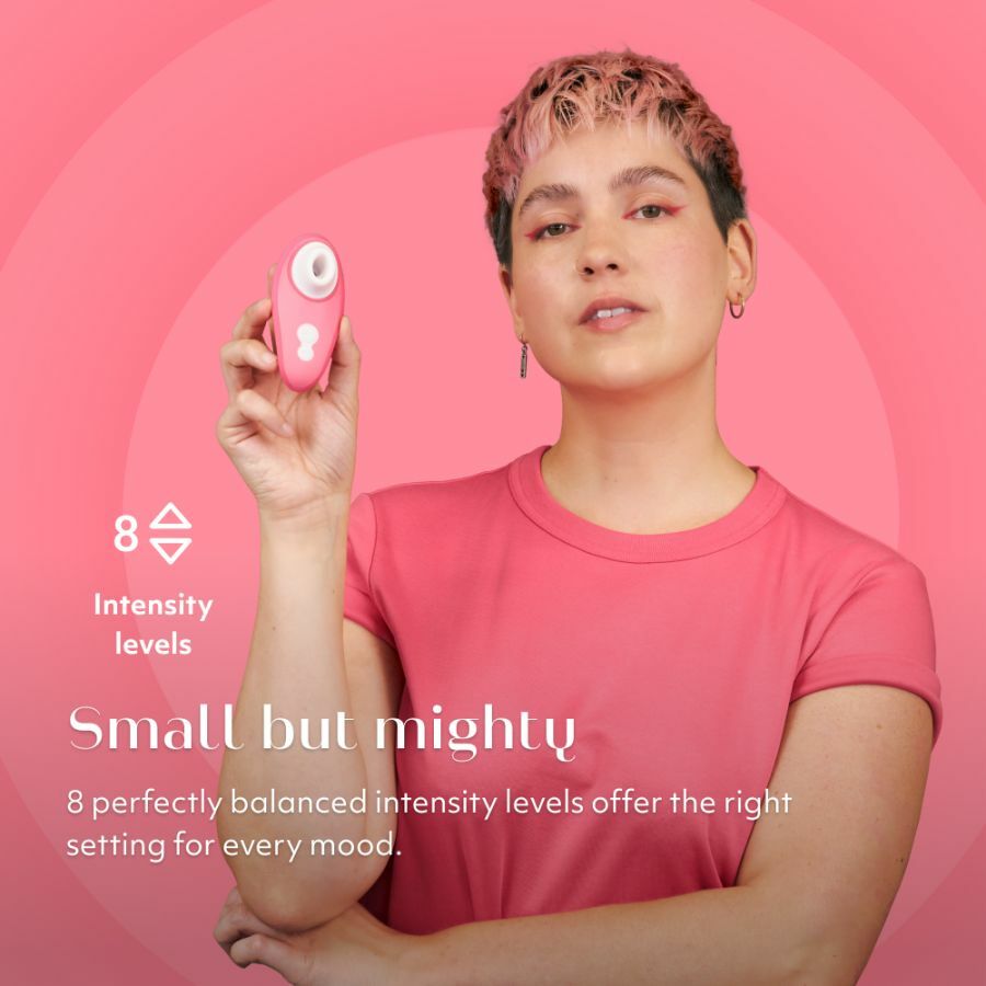 Womanizer Liberty 2 便攜式陰蒂吸啜器，8段強度選擇，Pleasure Air 技術，防水設計，適合隨身攜帶。