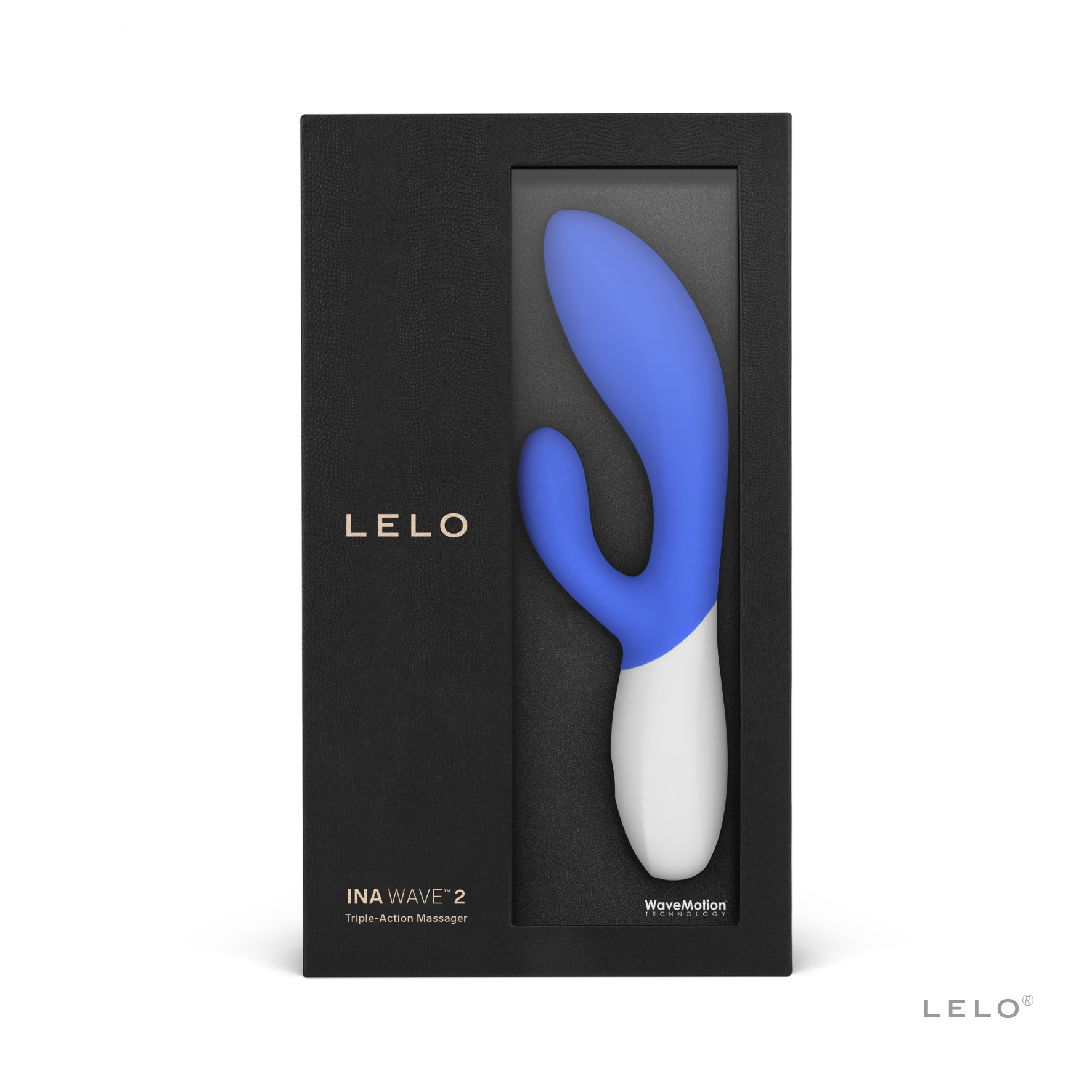 LELO Ina Wave 2 波浪動作震動棒，模擬指尖按摩 G 點，雙重震動刺激，超長續航，柔滑矽膠材質。