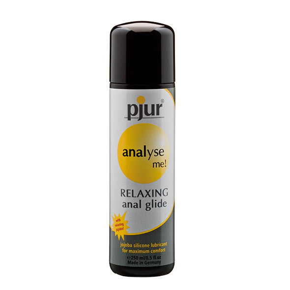 pjur analyse me! Relaxing 輕鬆肛交矽性潤滑液，荷荷巴成分，長效潤滑，適合女性使用。
