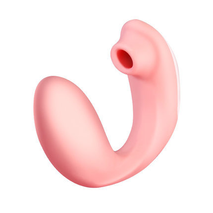 Unimat 誘魅春潮雙頭蛇吸啜震動按摩棒，雙重震動與吸啜功能，IPX7防水，可自由彎曲貼合身體。