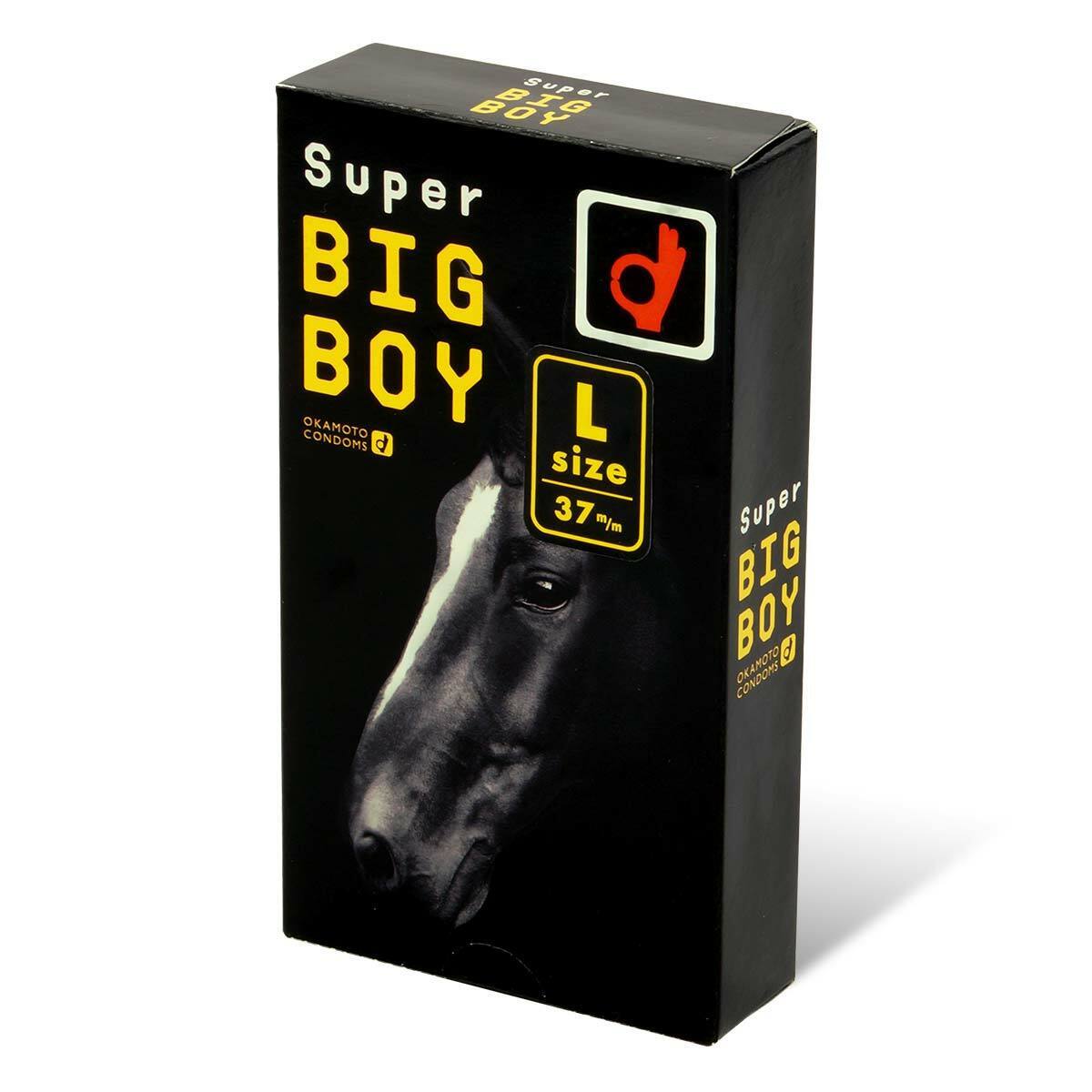 岡本 Super Big Boy 58mm (日本版) 乳膠安全套 12片裝-SING DR