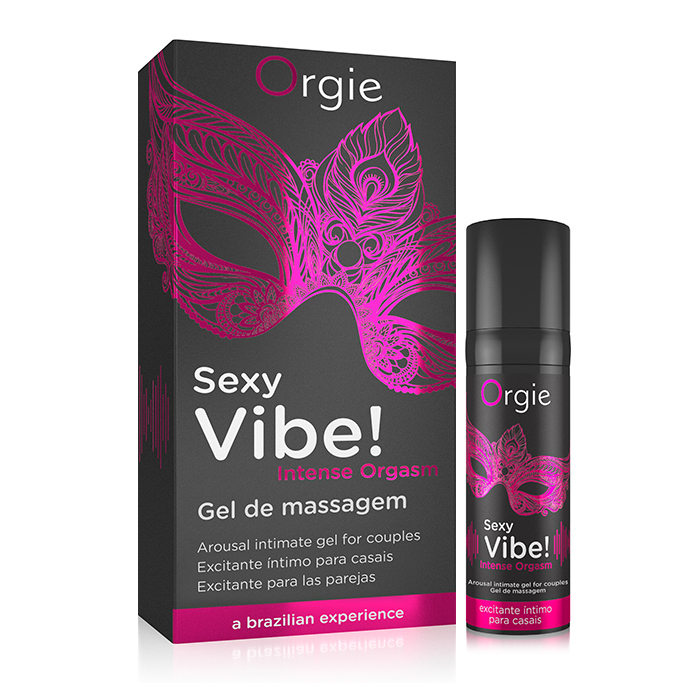 Orgie Sexy Vibe Intense Orgasm 冰火跳動式高潮凝膠 15ml-SING DR