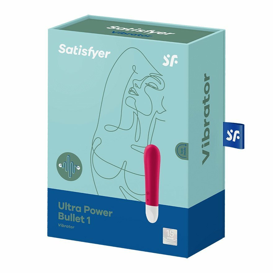 Satisfyer Ultra Power Bullet 1 小型激震震動棒 紅色-SING DR