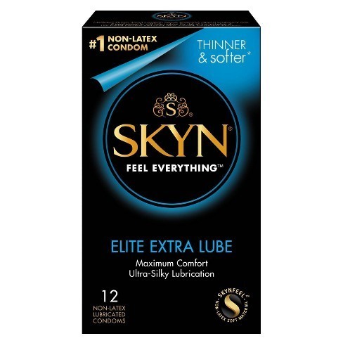 SKYN Elite Extra Lube 特薄加潤 PI安全套 12片裝-SING DR