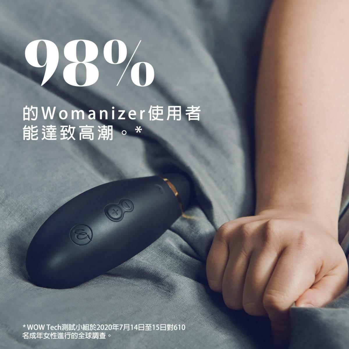 Womanizer Premium 2 智能陰蒂愉悅吸啜器 黑色-SING DR