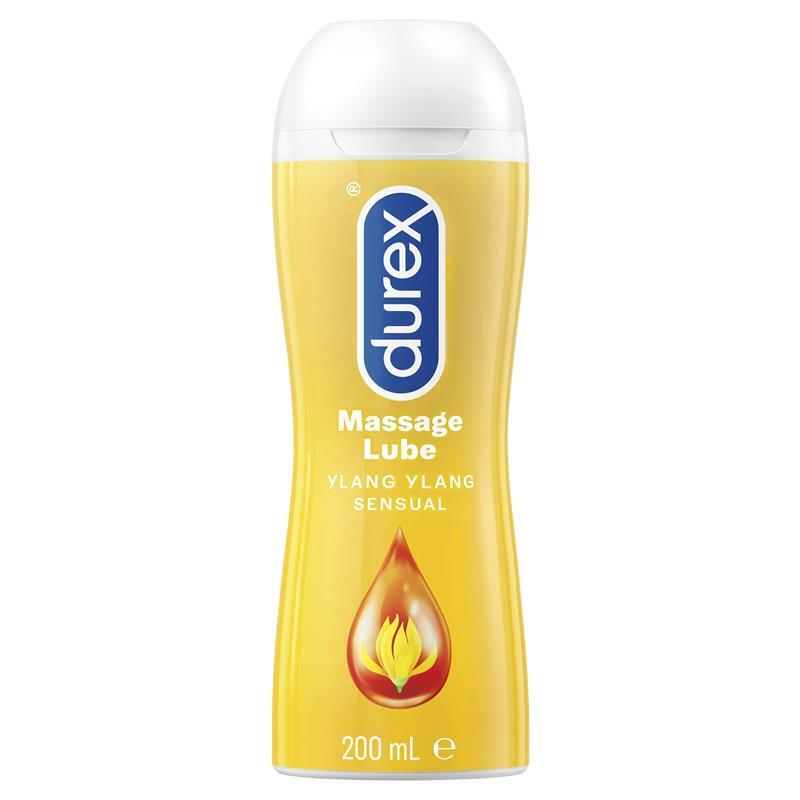 Durex 杜蕾斯 Play 按摩二合一 伊蘭觸感 水性潤滑劑 200ml-SING DR