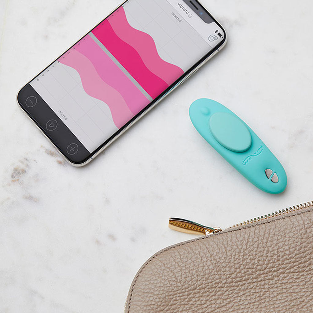 We-Vibe Moxie 手機 智能 遙控 底褲 陰蒂 震蛋 震動器 性玩具 香港 App-controlled Remote Control Clitoral Panty Vibrator Sex Toy Hong Kong