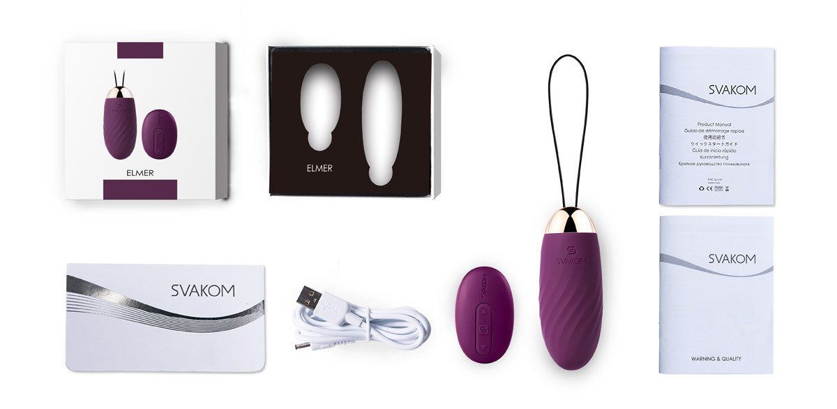 SVAKOM Elmer 無線搖控震動器-SING DR