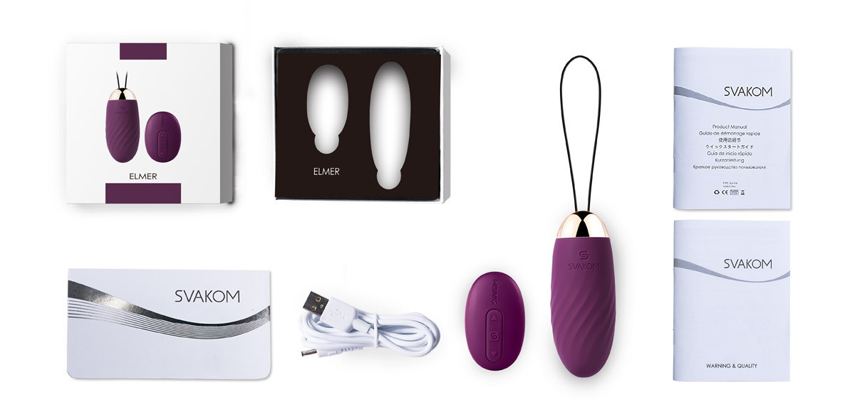SVAKOM Elmer 無線搖控震動器-SING DR