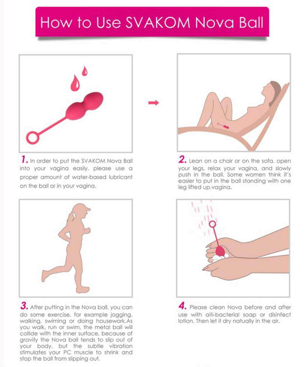 Svakom Nova 縮陰球 紫色-SING DR