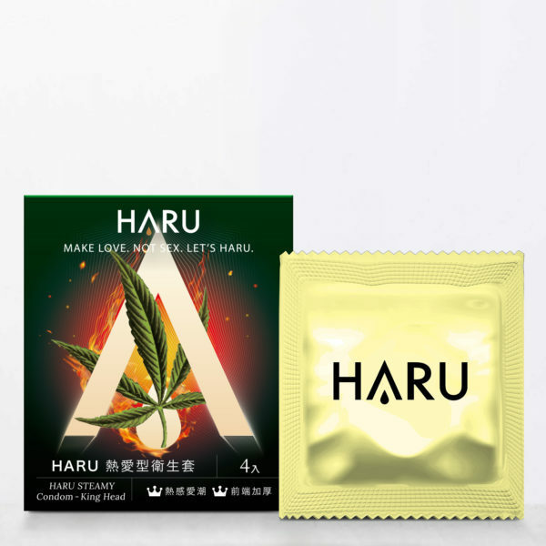 HARU STEAMY 熱愛持久型安全套 KING HEAD-SING DR