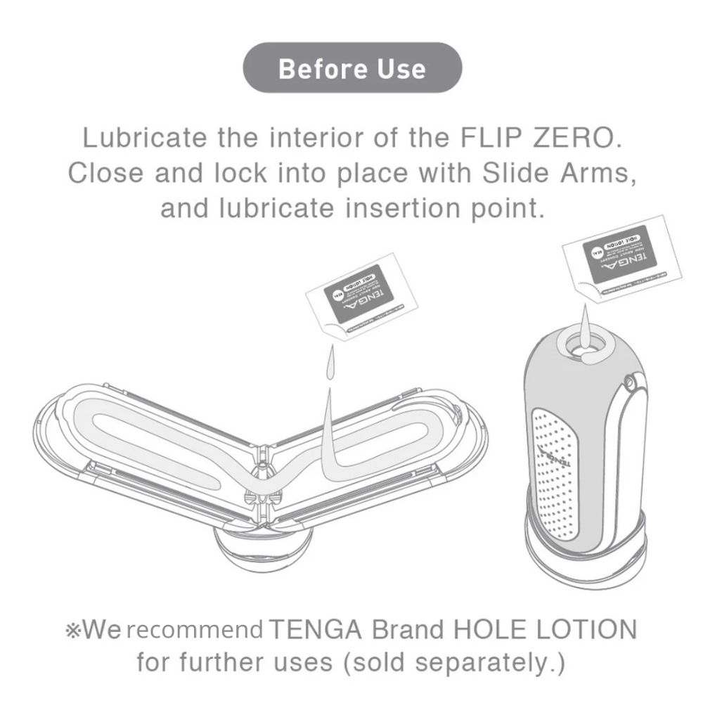 TENGA FLIP (0) ZERO Gravity 零重力飛機杯 (黑色/白色)-SING DR