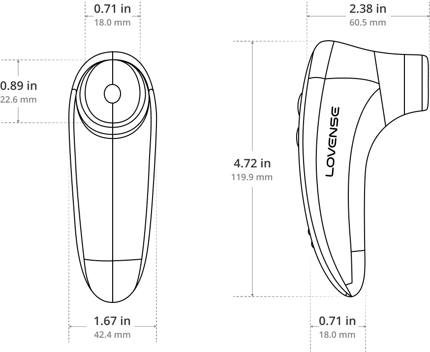 Lovense Tenera 2 智能APP控制蜜豆吸啜器-SING DR