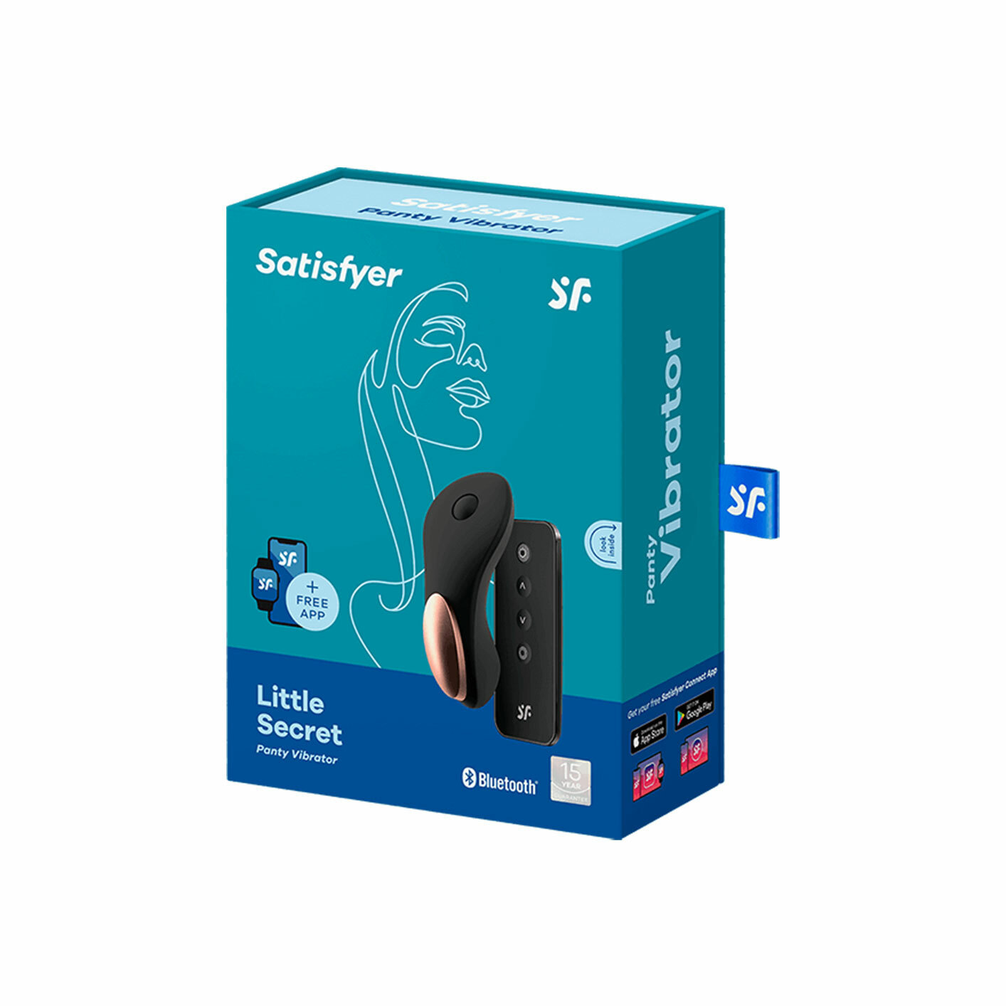 Satisfyer Little Secret App+遙控 穿戴式內褲震動器-SING DR