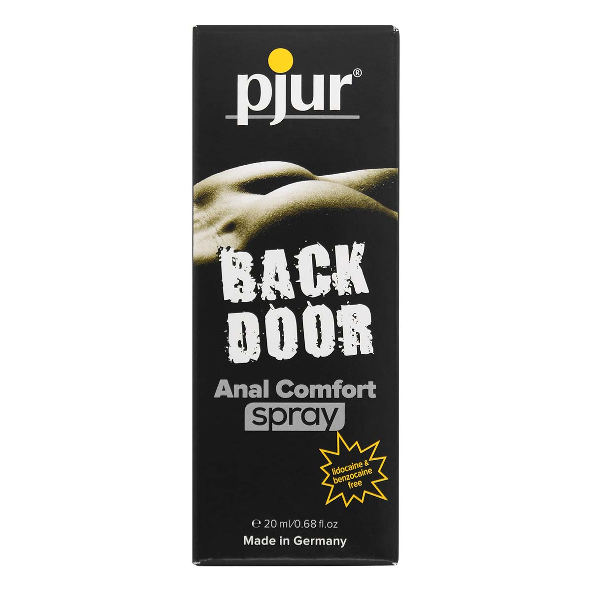 pjur Back Door 肛交噴霧，蘆薈與泛醇成分，幫助放鬆後庭區域，適用乳膠安全套。