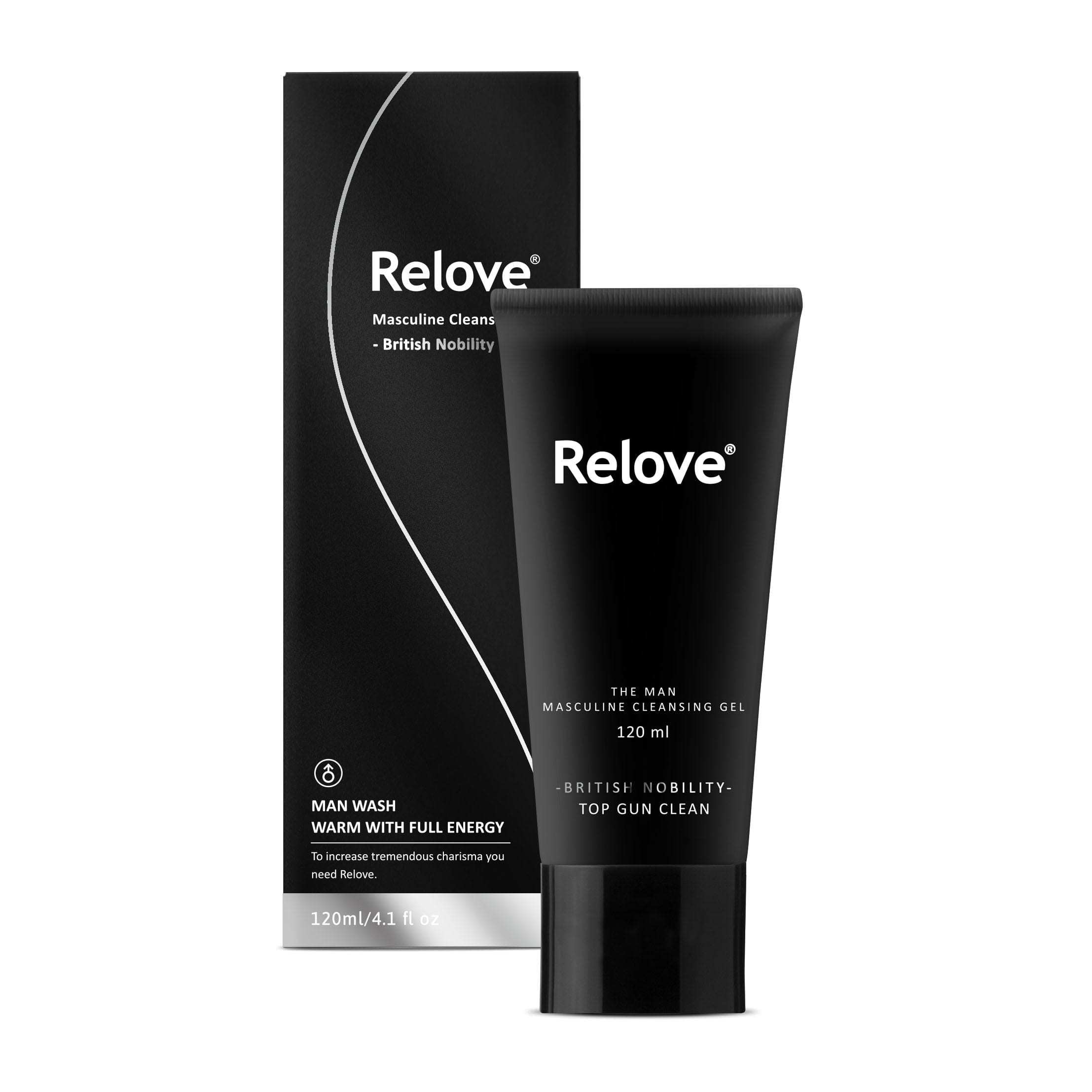Relove 男性私密潔淨凝露 英倫紳士 (涼感) 120ml-SING DR