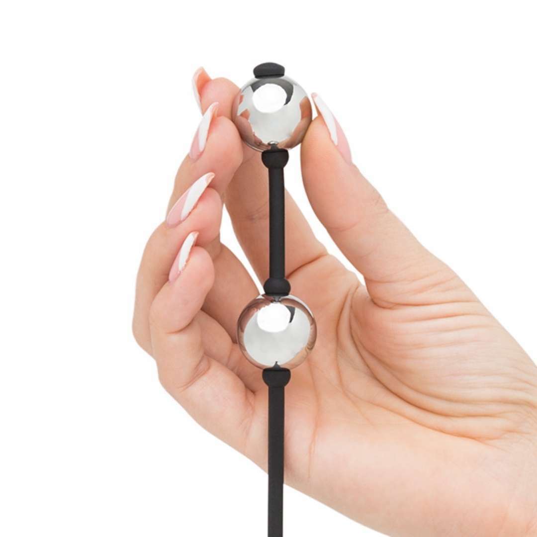 Fifty Shades of Grey 迷你銀色金屬縮陰球 85g-SING DR